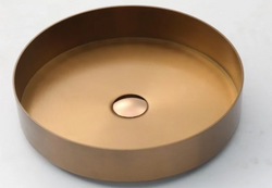 Stainless Steel Bath Basins Round - ShoppingDetangled