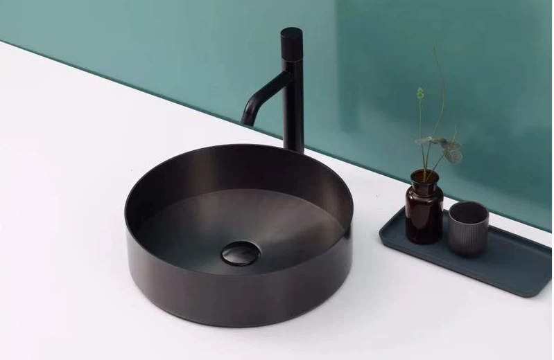 Stainless Steel Bath Basins Round - ShoppingDetangled